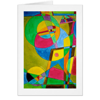 Tarjeta del Bello Artes