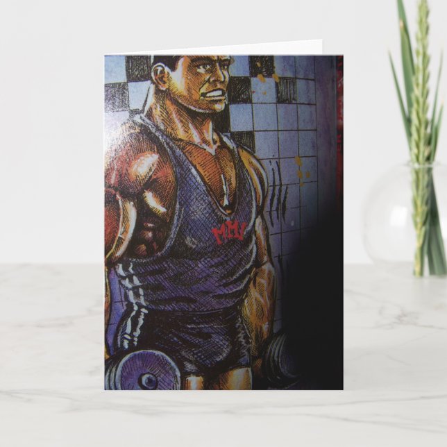 Tarjeta del Bodybuilder (Anverso)