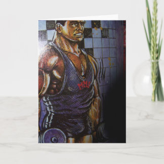 Tarjeta del Bodybuilder