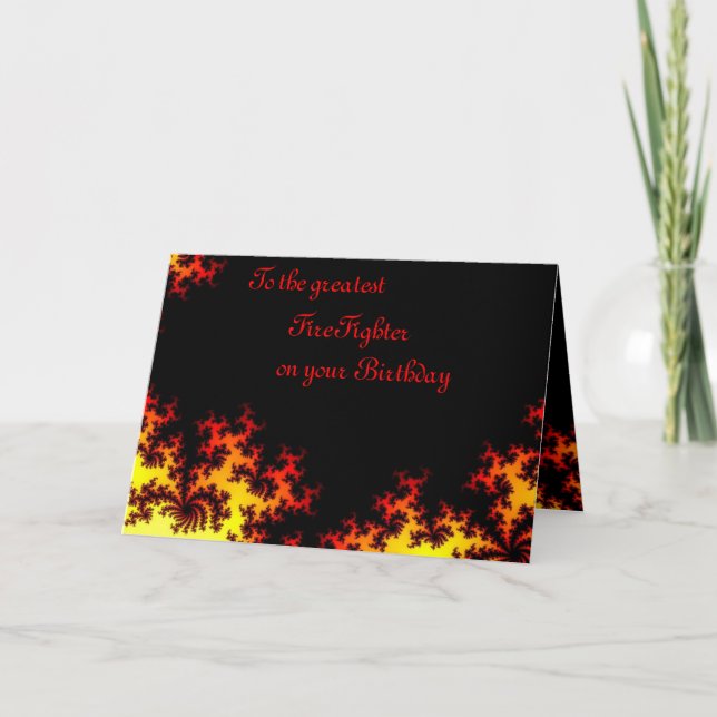 Tarjeta del bombero (Anverso)