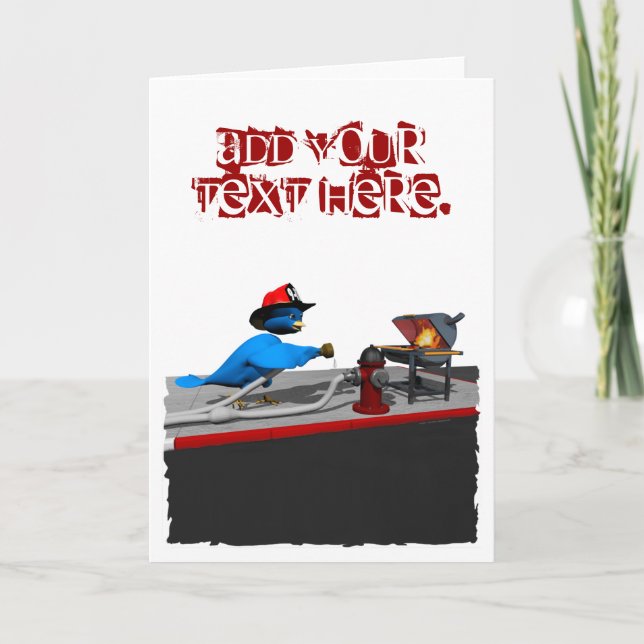 Tarjeta del bombero (Anverso)