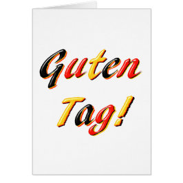 Tarjeta del buen día