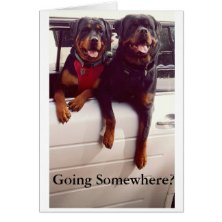 Tarjeta del buen viaje