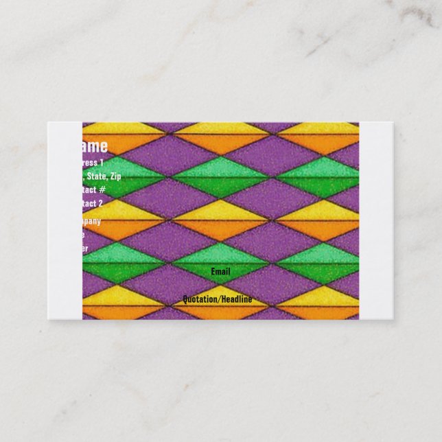 Tarjeta del bufón (Anverso)