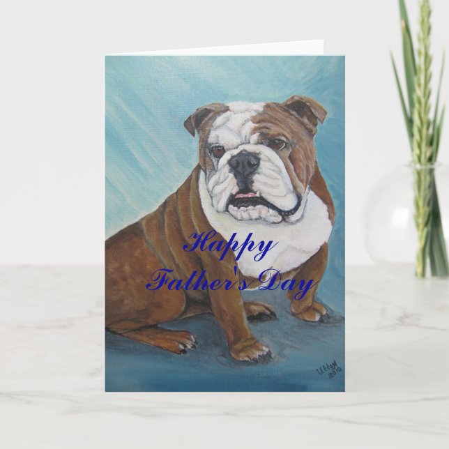 Tarjeta del bulldog (Anverso)