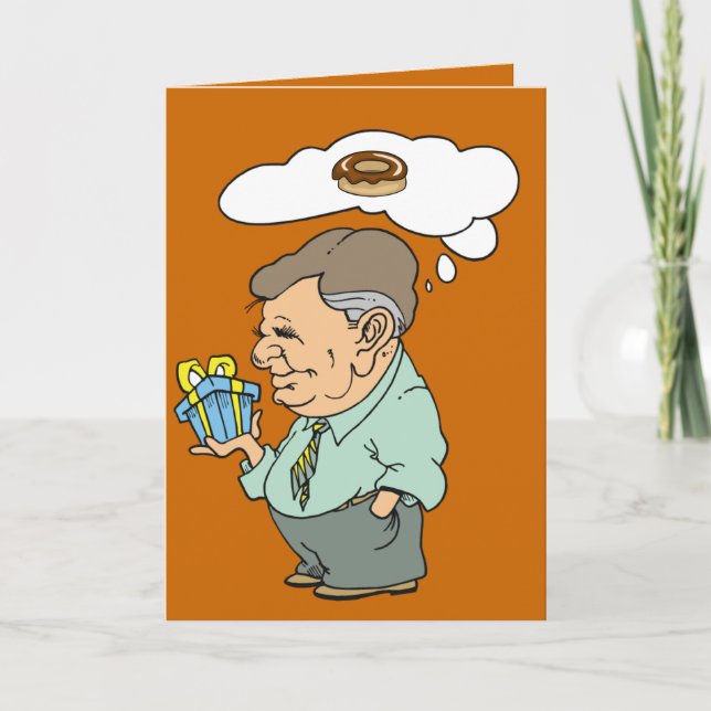 Tarjeta del buñuelo del padre (Anverso)