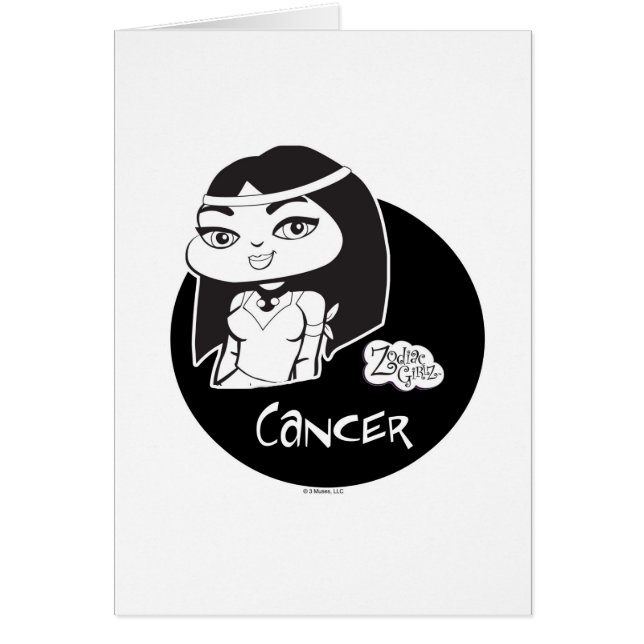 Tarjeta del cáncer (Frente)