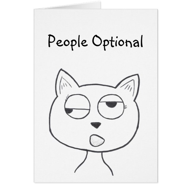 Tarjeta del Catnip de Stinkeye (Frente)