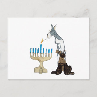 tarjeta del chanukah (Jánuca)