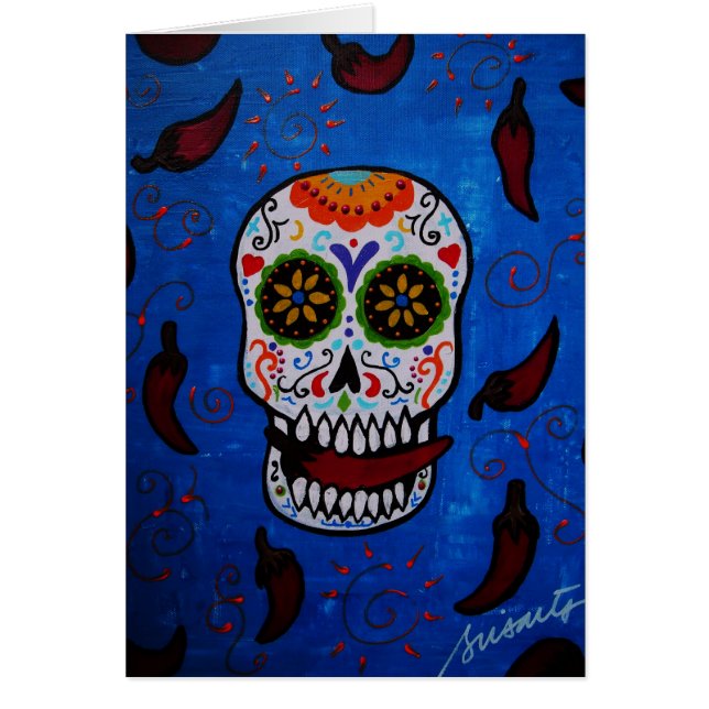 TARJETA DEL CHILE PICANTE (Frente)