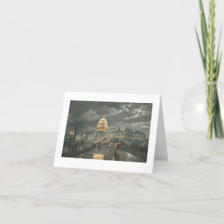 Tarjeta del claro de luna de Paul McGehee