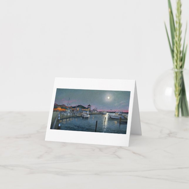 Tarjeta del claro de luna de Paul McGehee (Anverso)