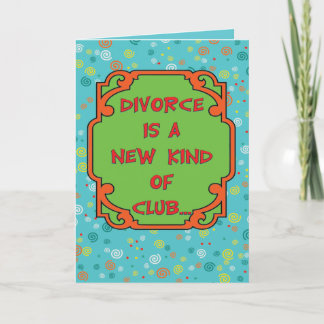 Tarjeta del Club de Divorcio