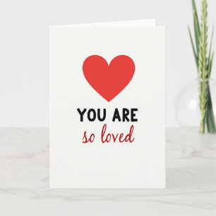 Tarjeta del Corazón Tan Amado