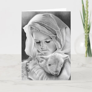 Tarjeta del Cordero de Dios