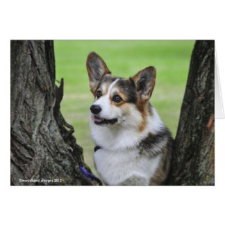Tarjeta del Corgi Galés del Pembroke