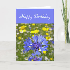 Tarjeta del Cornflower