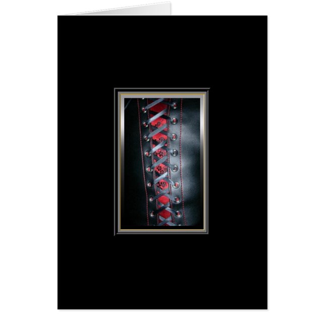 Tarjeta del corsé (Frente)