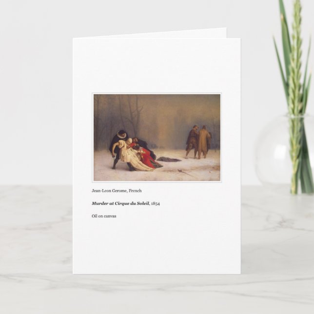 TARJETA DEL CUMPLEAÑOS DE CIRQUE DU SOLEIL (Anverso)