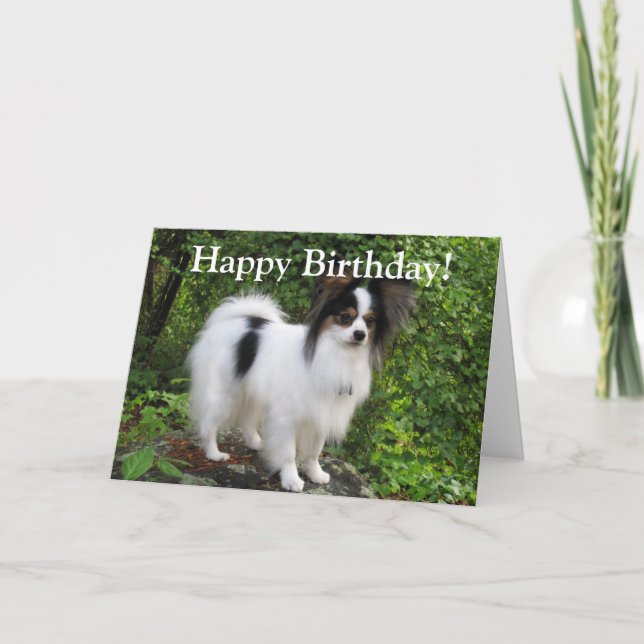 Tarjeta del cumpleaños o de felicitación de (Anverso)
