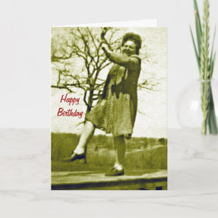 Tarjeta del cumpleaños realmente feliz