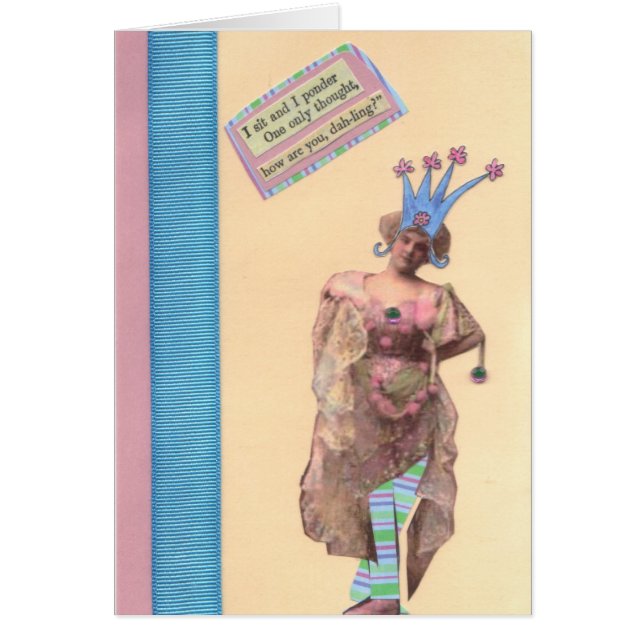 Tarjeta del Dah-ling de Zetti (Frente)