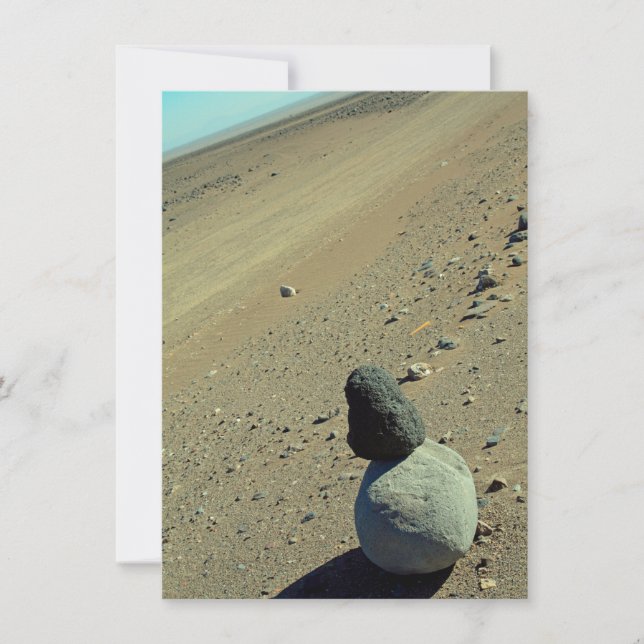 Tarjeta del desierto de Atacama (Anverso)