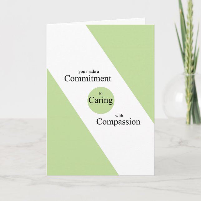 Tarjeta del día de enfermeras (Anverso)