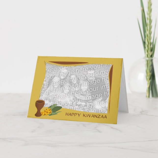 Tarjeta del día de fiesta (Anverso)