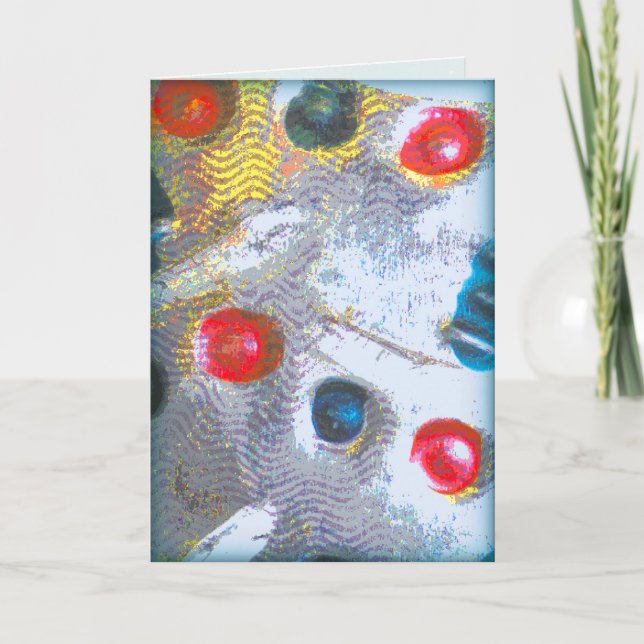 Tarjeta del día de fiesta (Anverso)