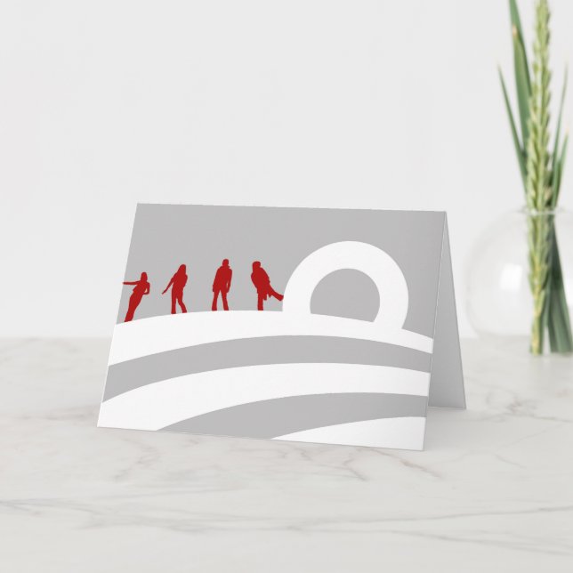 Tarjeta del día de fiesta (2008) (Anverso)