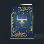 tarjeta del día de fiesta de Jánuca con el menorah<br><div class="desc">tarjeta del día de fiesta de Jánuca con el menorah</div>