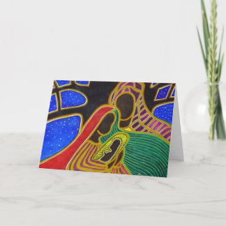 Tarjeta del día de fiesta "de la primera familia"