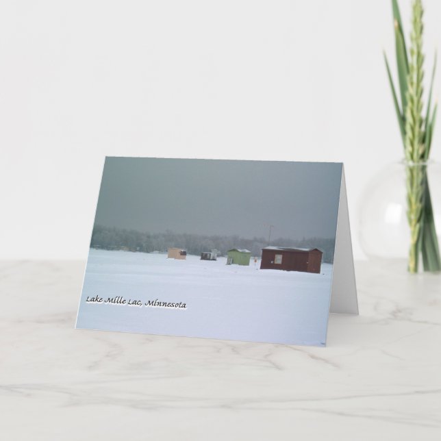 Tarjeta del día de fiesta de Minnesota (Anverso)