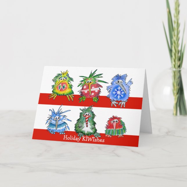 Tarjeta del día de fiesta del navidad de los (Anverso)