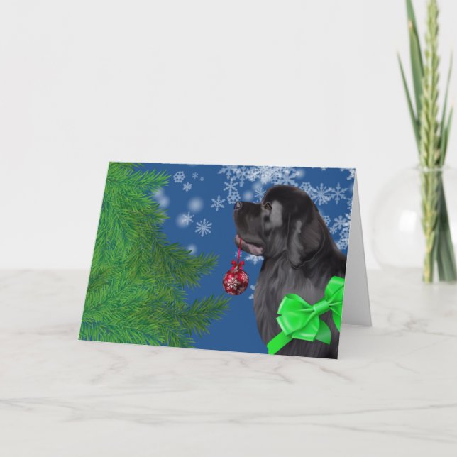 Tarjeta del día de fiesta del ornamento del (Anverso)