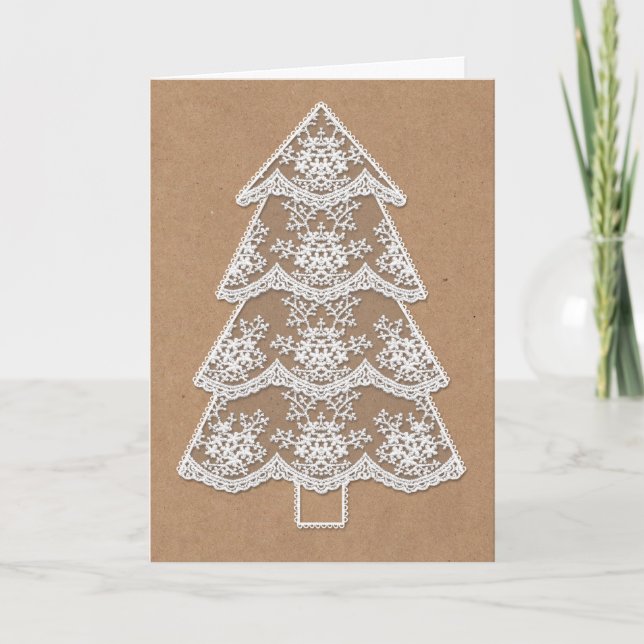 Tarjeta del día de fiesta del papel del arte y del (Anverso)