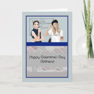 Tarjeta del Día de Galentine para Novia Especial