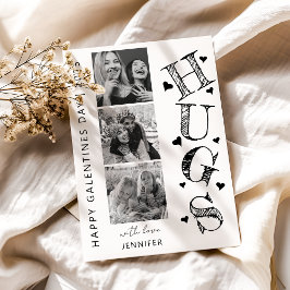 Tarjeta del día de Galentines de Modern Hugs 3 fot