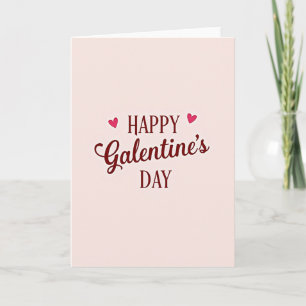 Tarjeta del Día de Galentines para la Mejor Amiga