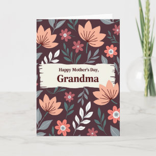 Tarjeta del Día de la Abuela Botánica