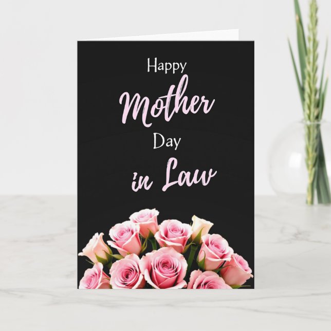 Tarjeta del Día de la Dulce Suegra (Anverso)