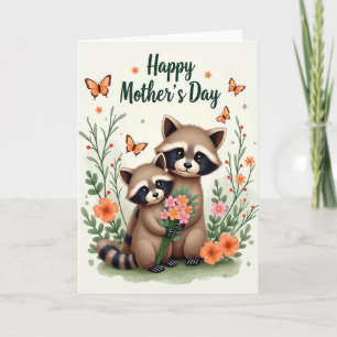 Tarjeta del Día de la Familia Animal Amorosa