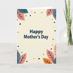 Tarjeta del Día de la Familia de Lunares