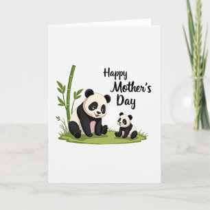Tarjeta del Día de la Familia del Oso Cariñoso