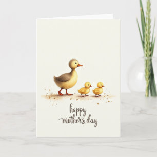 Tarjeta del Día de la Familia Emplumada