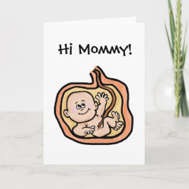Tarjeta del día de la futura madre
