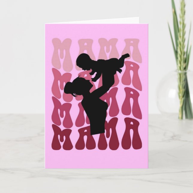 Tarjeta del Día de la Madre (Anverso)