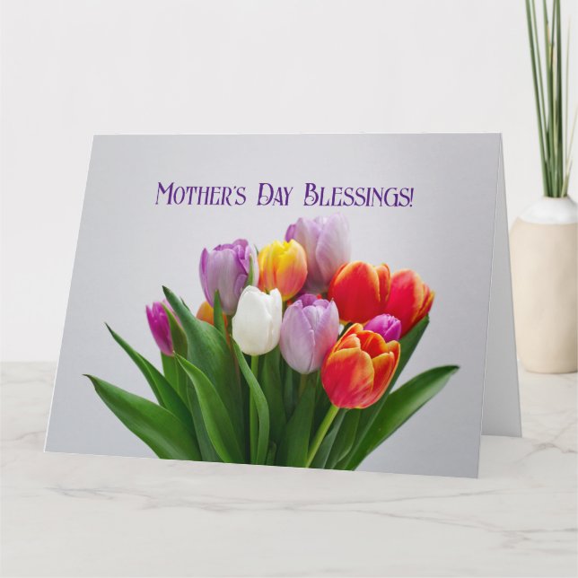 Tarjeta del día de la madre (Anverso)