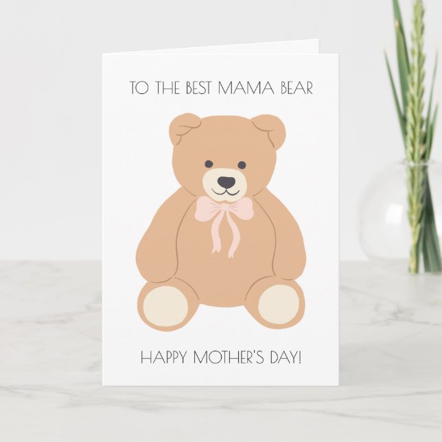 Tarjeta del día de la madre (Anverso)